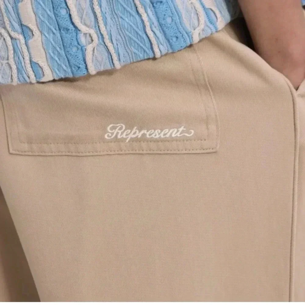 NEW REPRESENT RESORT PANT in Latte Size M